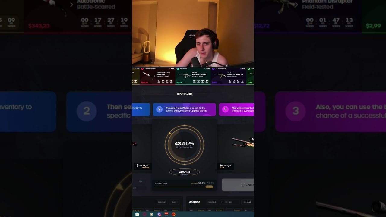 Tolu keydrop hilesi 🤔 #twitch #tolunay&ouml;ren