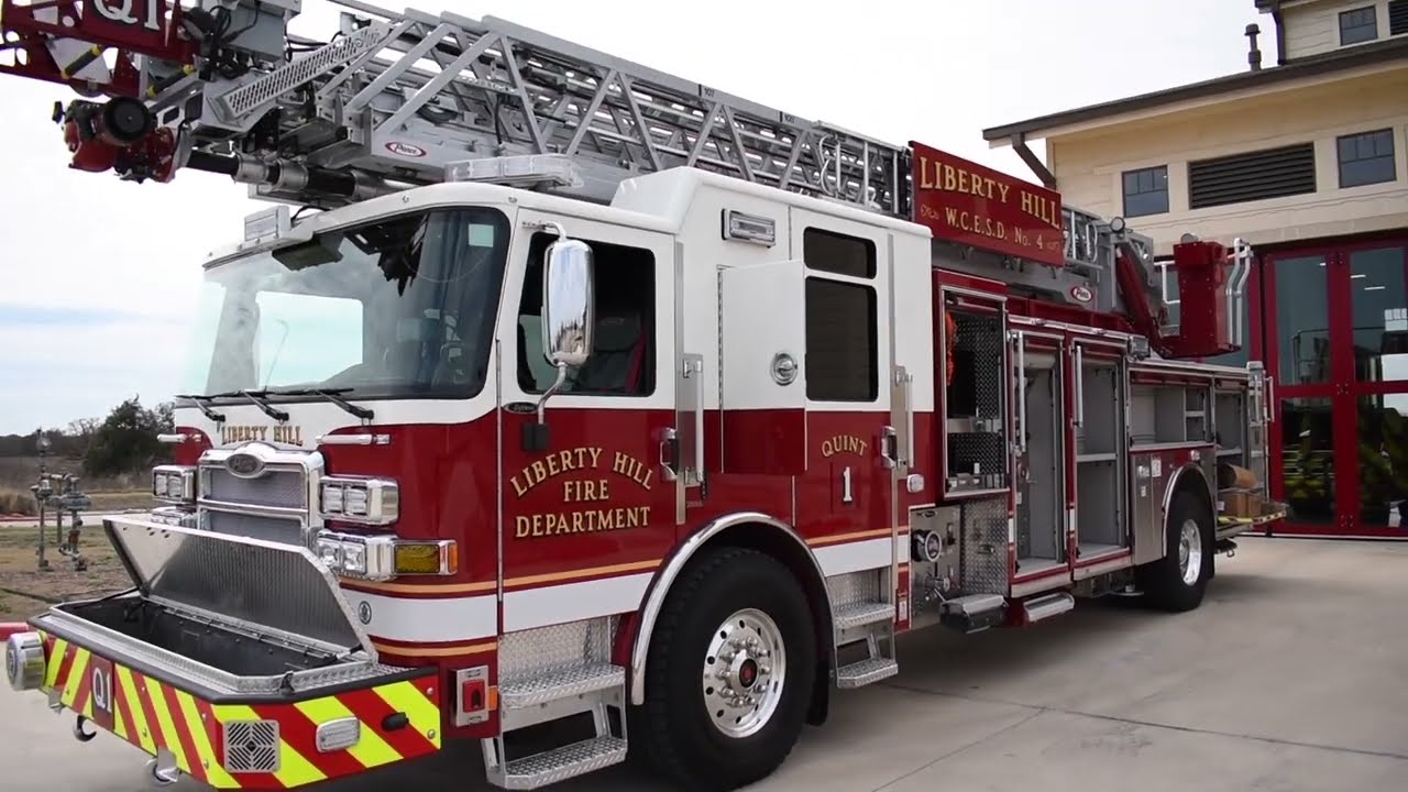 Truck Walk-Around: Liberty Hill's Pierce Ascendant 107' Aerial
