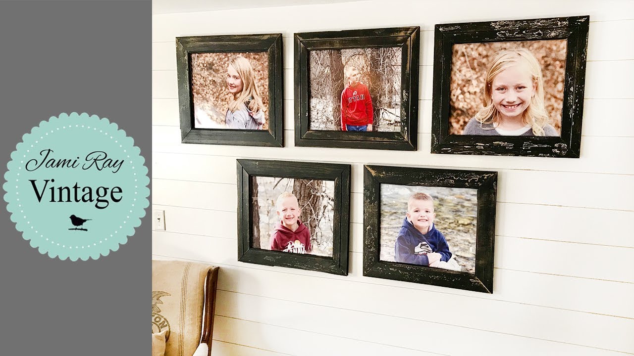 Chippy Farmhouse Frames | Oversize Print Gallery Wall