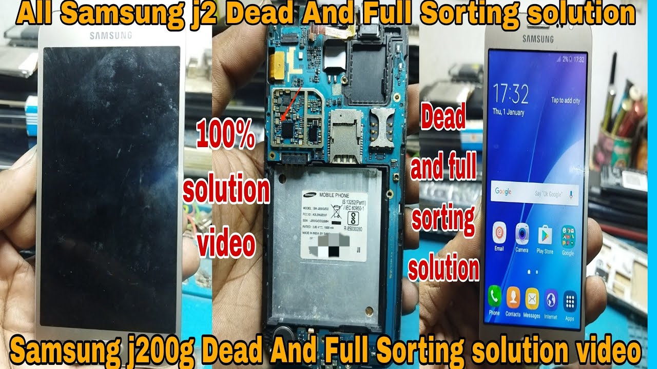 Samsung j200g Dead Problem Sulation Samsung j2 Full Sorting solution