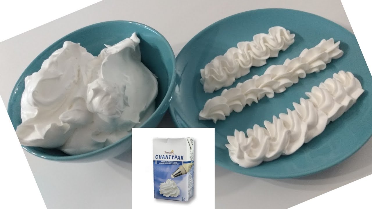 Cómo Usar CHANTILLY vegetal CHANTYPAK!!!!!!!