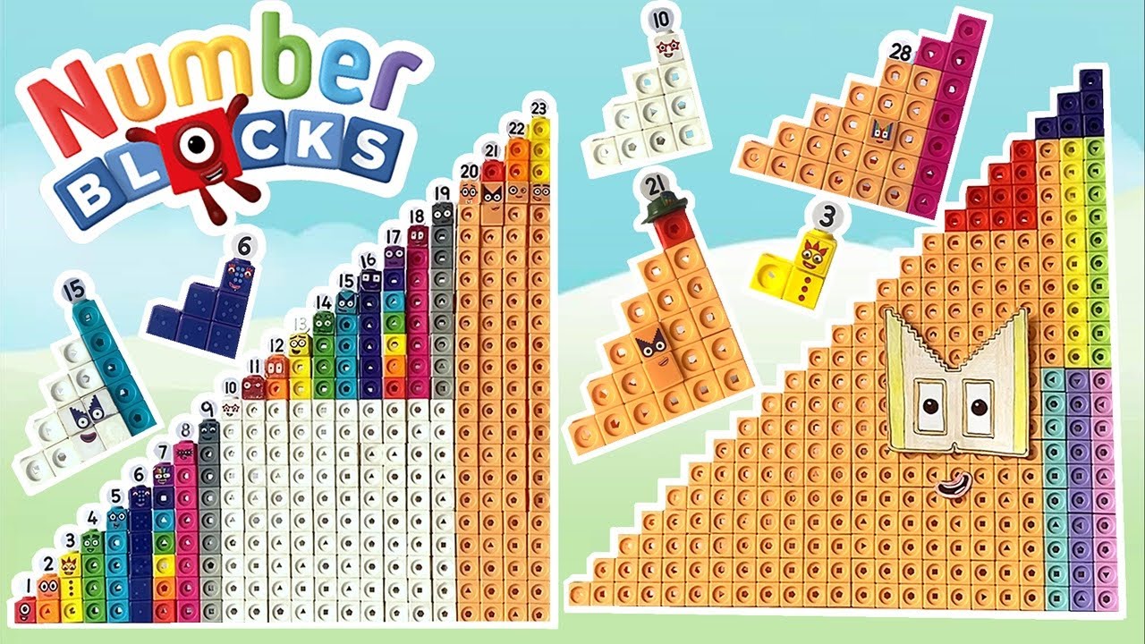 Клуб «Numberblocks Giant Step Squad» | Numberblocks 1-200 Plus | Счёт для детей с цифрами