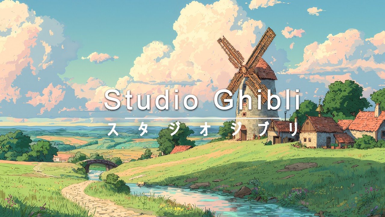 スタジオジブリピアノコレクション💕 ジブリメドレー 🌊 ジブリ史上最高のリラックス BGM️🎵千と千尋の神隠し、崖の上のポニョ、となりのトトロ、ハウルの動く城、風立ちぬ