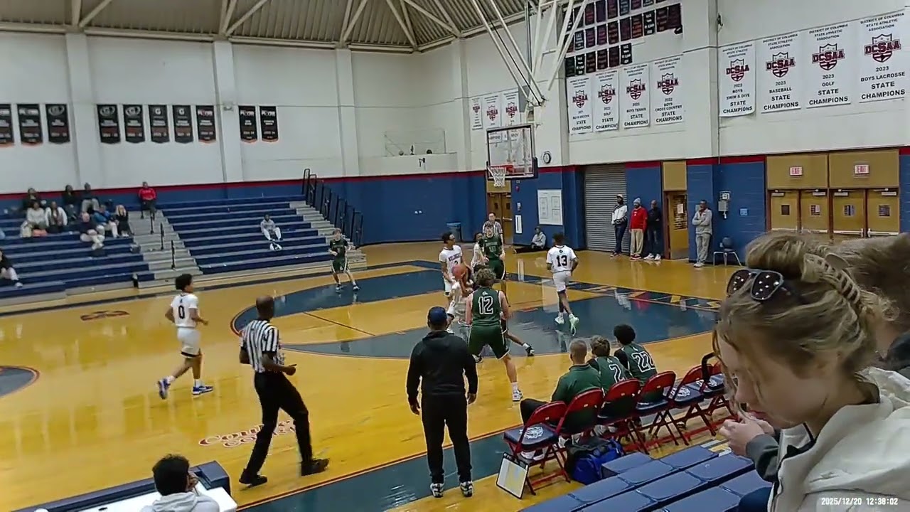 St. Albans Bulldogs JV vs St. John Paul the Great JV at Martin Gymnasium 12/20/25 vid#7