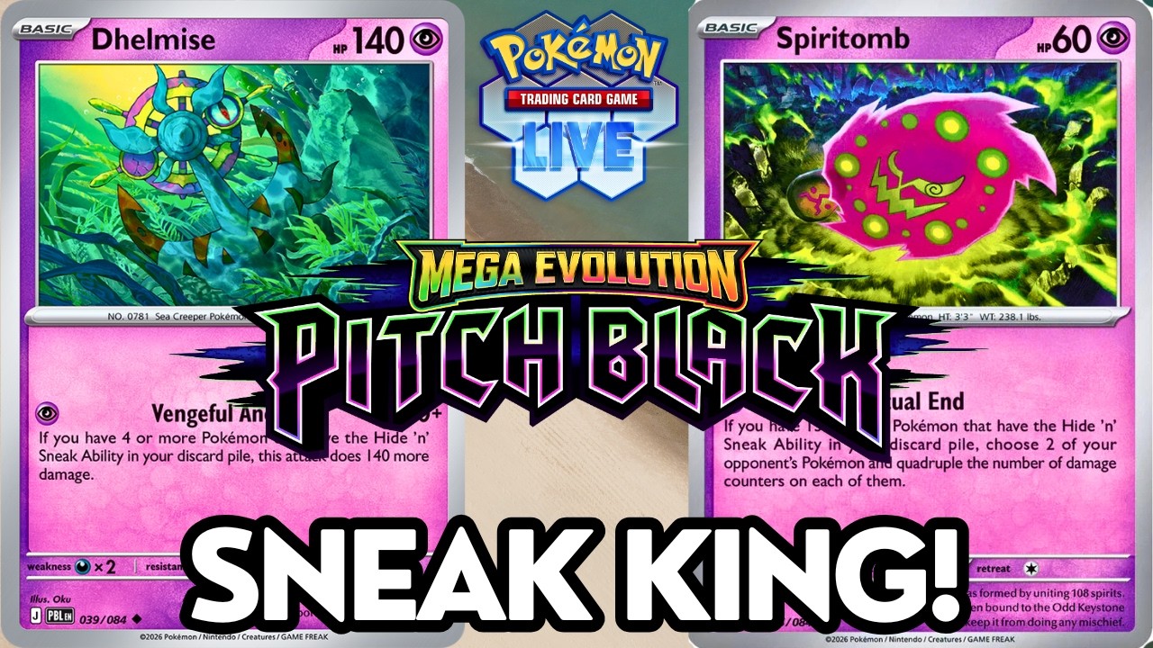 Dhelmise Hide 'n' Sneak is the best new Pitch Black deck?!