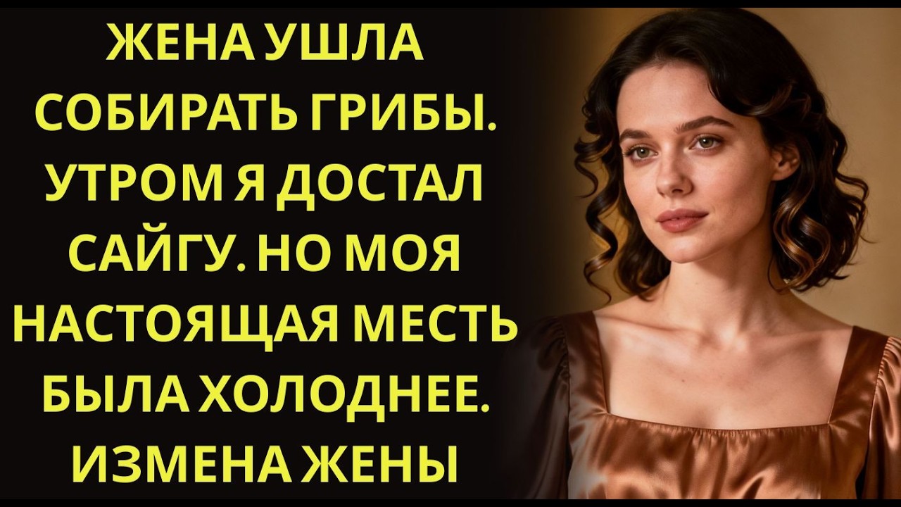 270 Жена ушла собирать грибы  Утром я достал Сайгу  Но моя настоящая месть была ХОЛОДНЕЕ  Измена жен