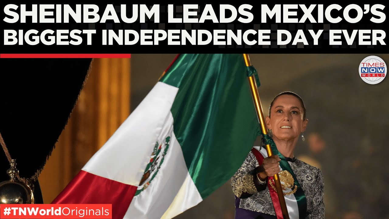 Sheinbaum Makes History as First Woman President to Lead Mexico’s Independence Day | Times Now World