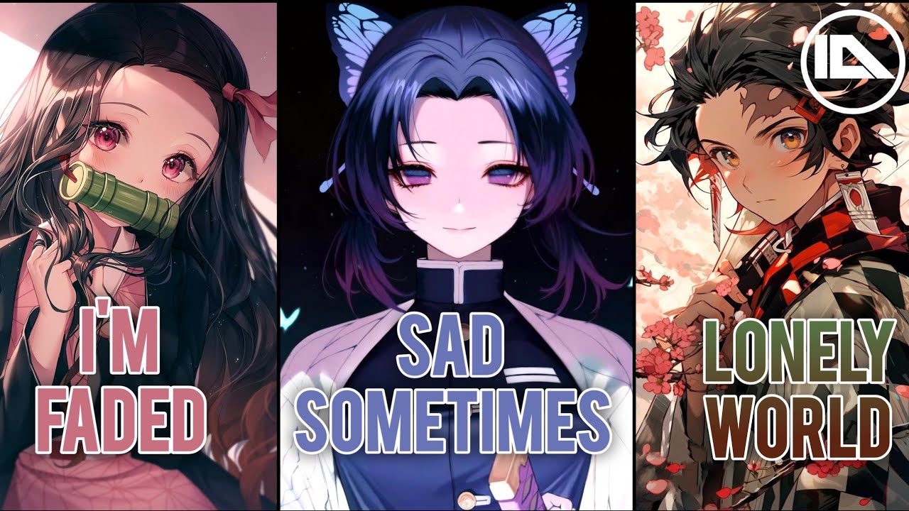 [Nightcore]→Faded, Sad Sometimes, Lonely World←[Mashup Versus] (Alan Walker, K-391 Switching Vocals)