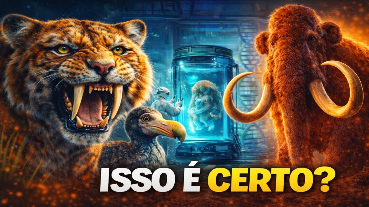 Os ANIMAIS EXTINTOS que os CIENTISTAS Estão Tentando TRAZER DE VOLTA!
