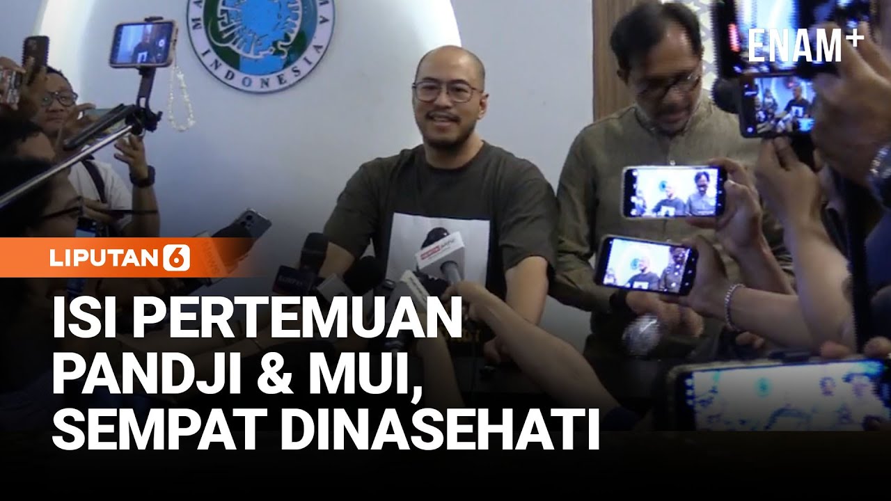 Pengakuan Komika Pandji Pragiwaksono Usai Bertemu MUI | Liputan6