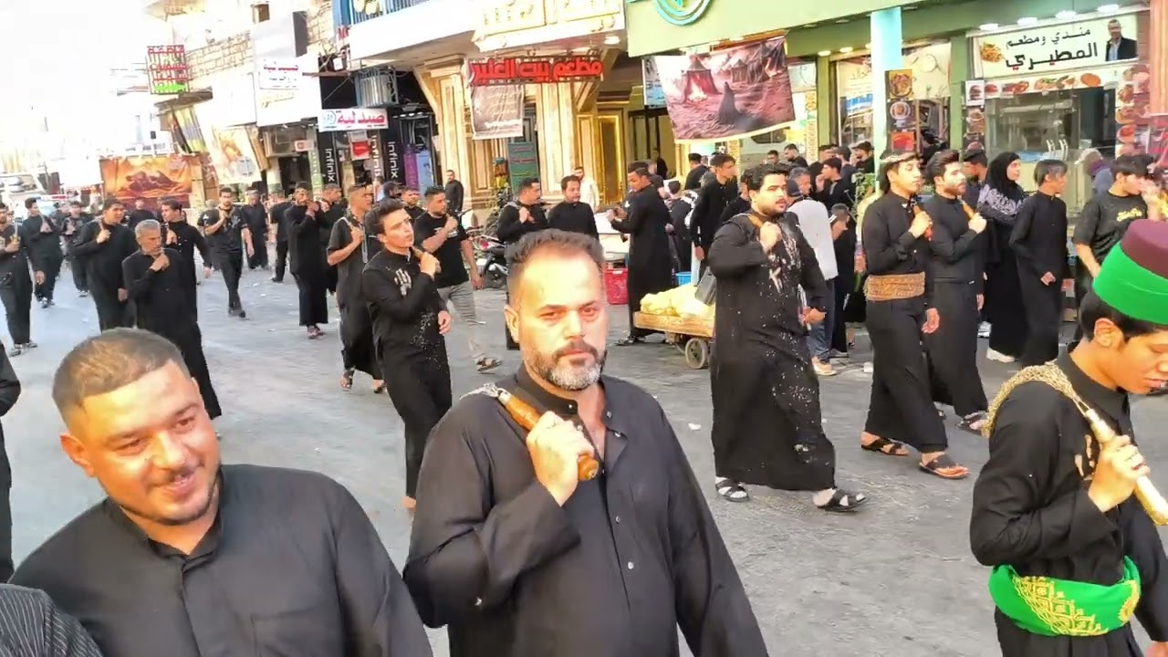 موكب جمهور الأنصار الملحق كربلاء المقدسة اليوم السادس من شهر محرم الحرام