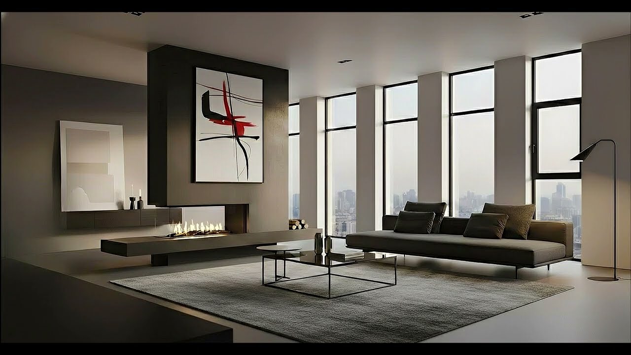 Smooth Lounge Music in a Modern Art Lounge | Relaxing Ambient for Evenings, Work, and Chill