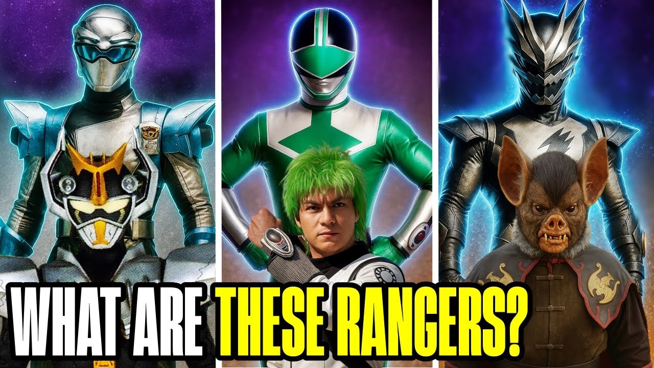 25 NON-HUMAN POWER RANGERS: SPIRITS, ROBOTS & ALIENS REVEALED | NERD EMPIRE