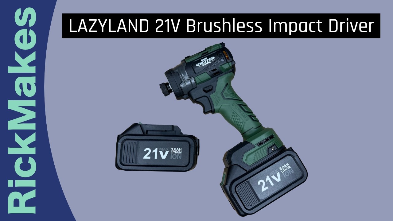 Ударный шуруповерт LAZYLAND 21V с бесщеточным двигателем