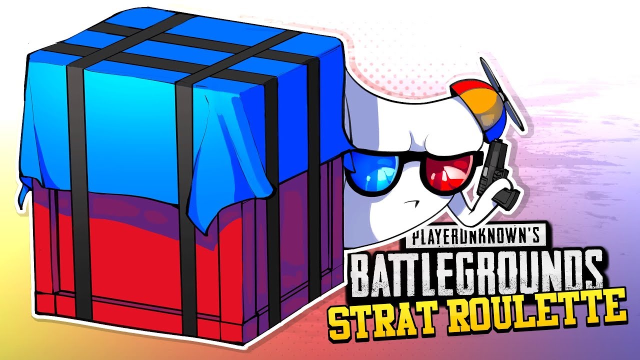 PUBG Strat Roulette! - Airdrop Crates ONLY!
