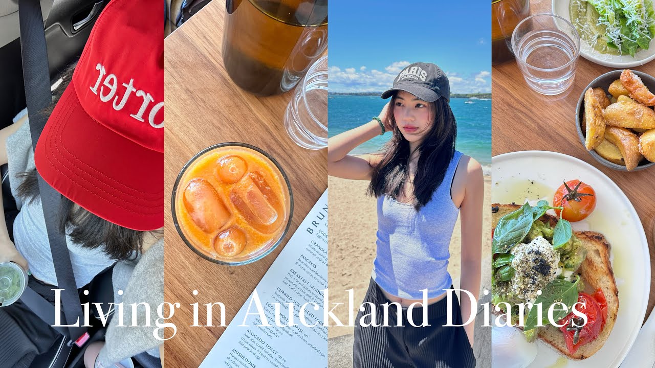 VLOG🇳🇿ใช้ชีวิตช่วง summer ที่นิวซีแลนด์, morning skincare routine 🍊, สัปดาห์แรกของ January 🌅✨