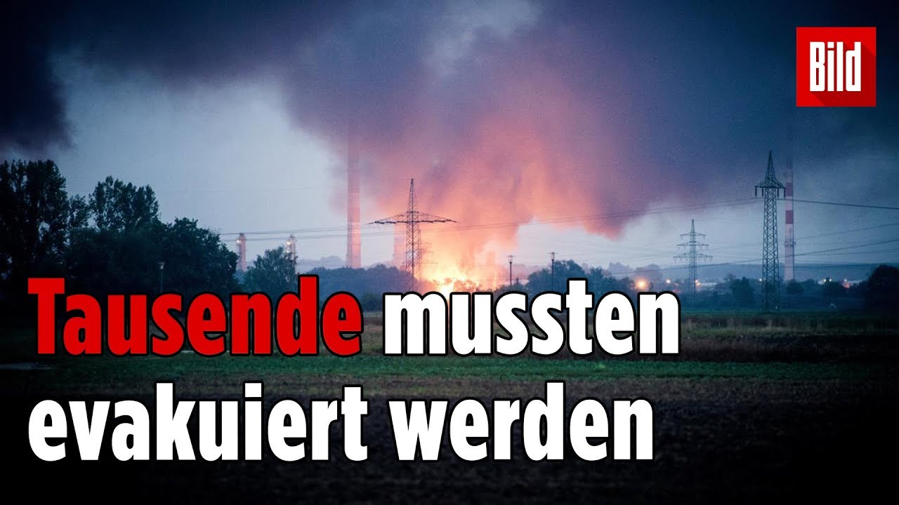 Ingolstadt: Katastrophen-Alarm nach Raffinerie-Explosion