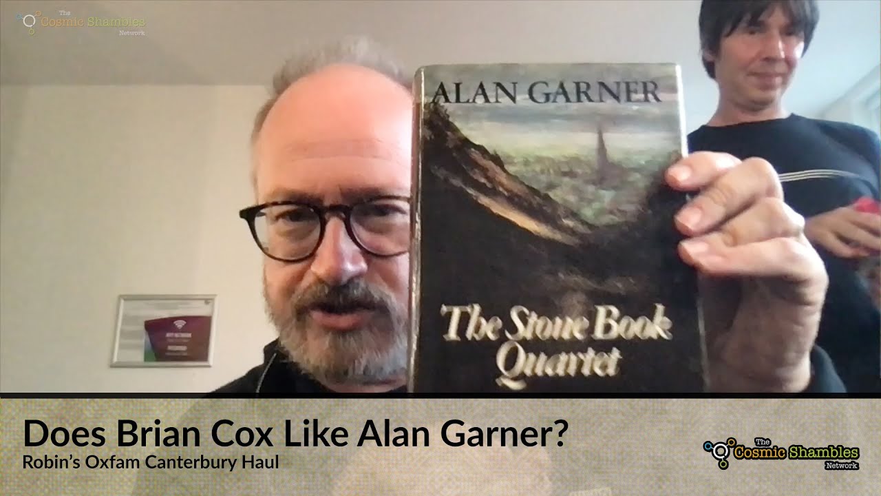 Does Brian Cox Like Alan Garner - Oxfam Canterbury Secondhand Book Haul with Robin Ince