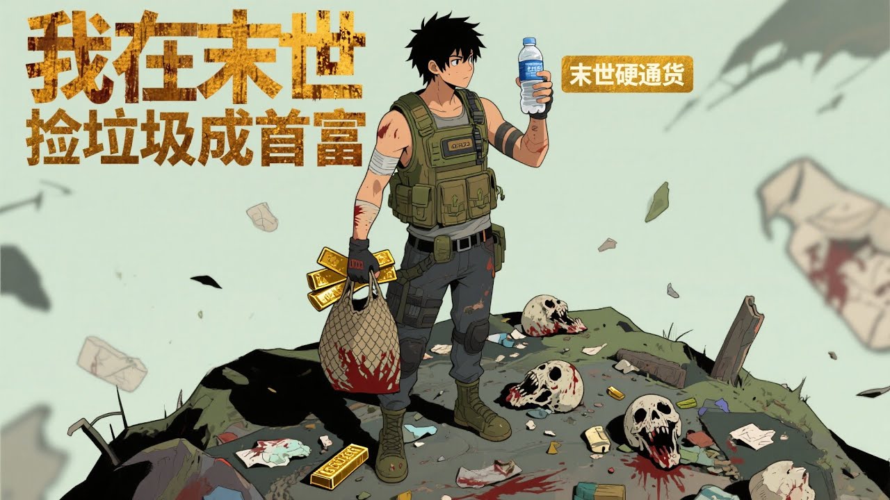 🔥🔥【完结】【爽漫】《我在末世撿垃圾成首富》第1~60集   秦爽意外穿越到末世中，在末世环境中开启穿梭系统，他利用自己的技能和系统赋予的能力，成功地躲避了丧尸的追捕！#热血 #穿越 #都市 #末世