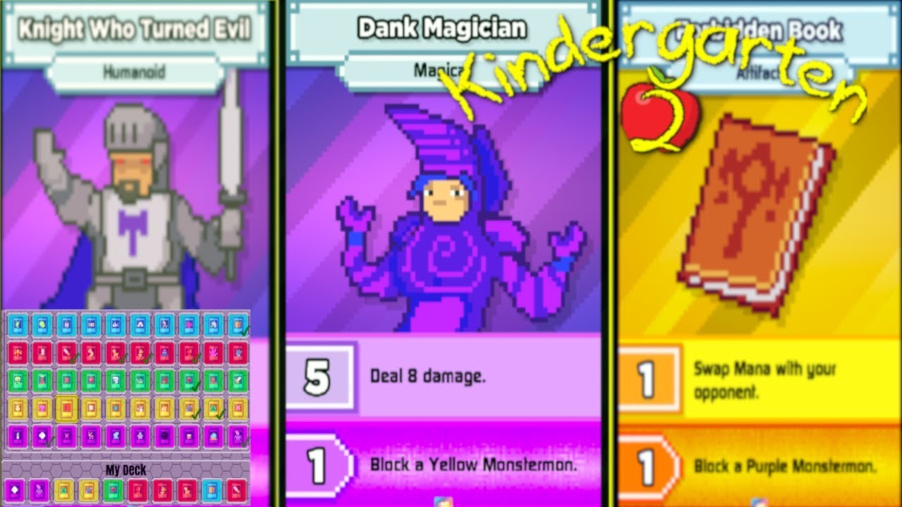 Kindergarten 2: All Monstermon Card Locations Guide