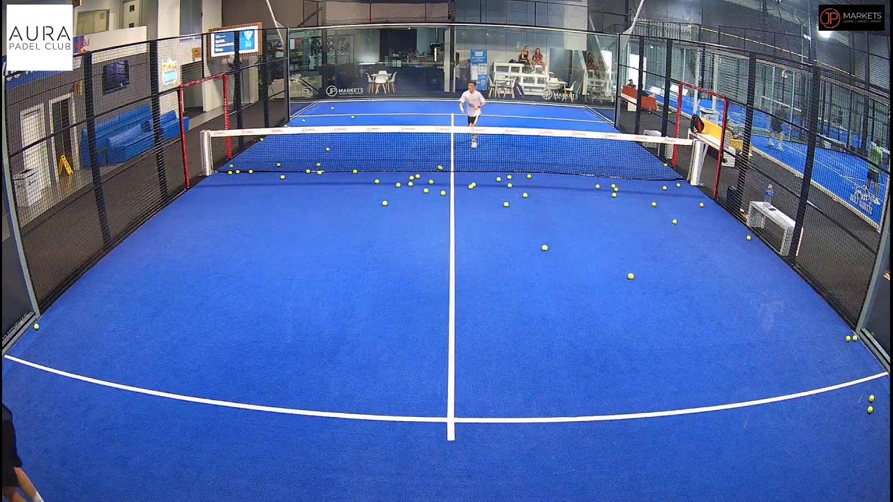 Aura Padel Club - Centre Court - JP Markets - abilio session