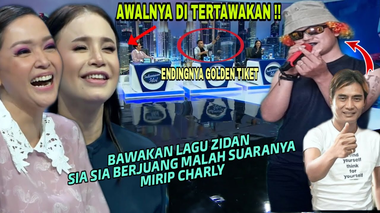 Awalnya Di Ketawain,Ternyata Suara Mansur Mirip Charly,Saat Bawakan Lagu Sia Sia Berjuang|Parodi