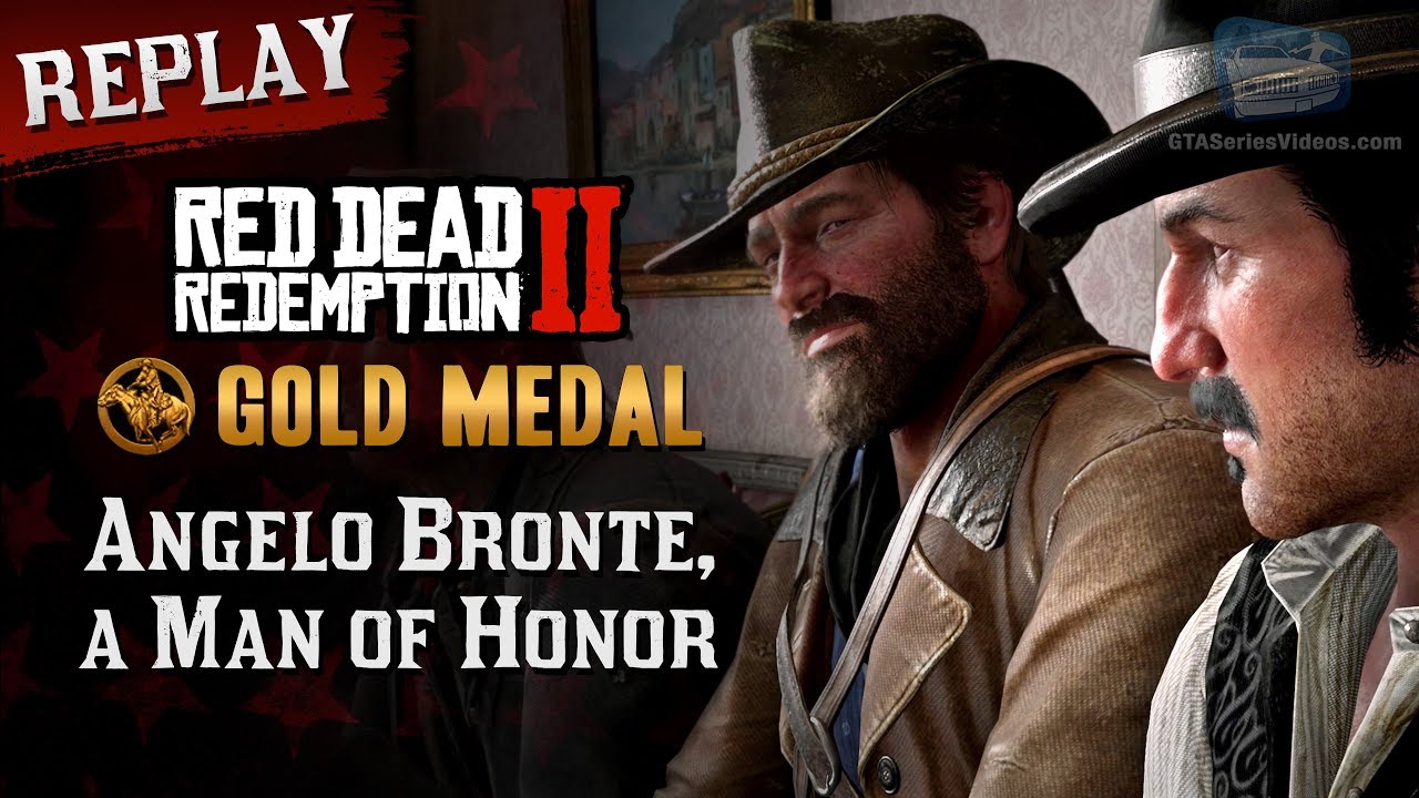 RDR2 PC - Mission #43 - Angelo Bronte, a Man of Honor [Replay & Gold Medal]