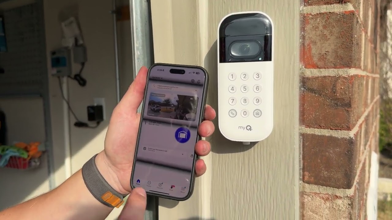 myQ Smart Garage Door Video Keypad - Why We Love It