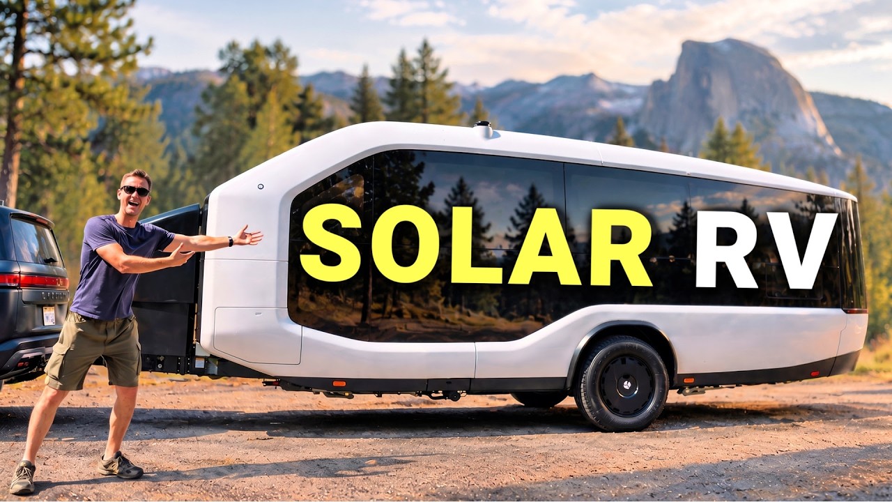 I Spent 3 Days in the World's Most Futuristic RV! (Pebble Flow Review)