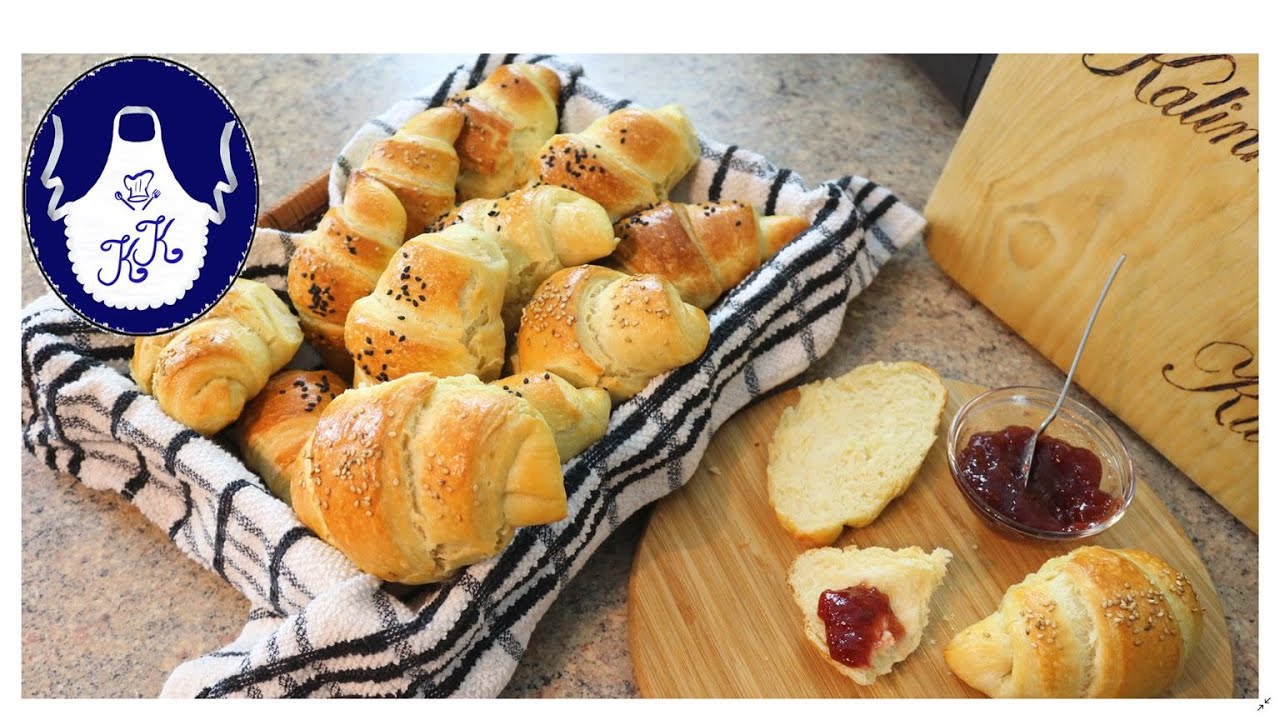 Croissant / Hörnchen selber backen mit dem Teig über Nacht, super Rezept