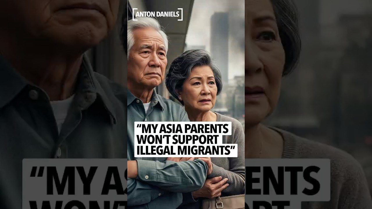 Asian man says his parents won't support illegal migrant protests in L.A. because they're legal 🤔