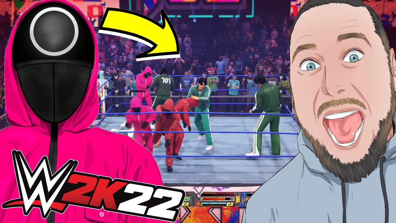 WWE 2K22 ROYAL RUMBLE Squid Game Edition
