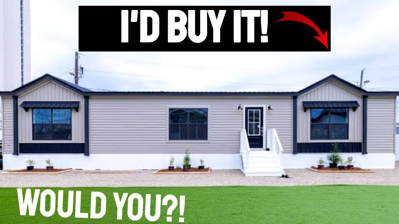 The PERFECT layout for a Mobile Home! Most Unique double wide EVER built!?