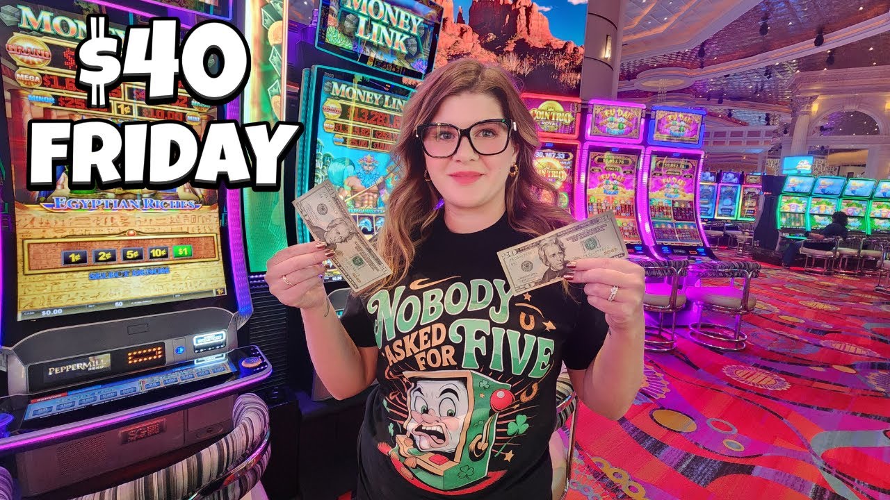 I Tried the $40 Method on 5 NEW Slot Machines!