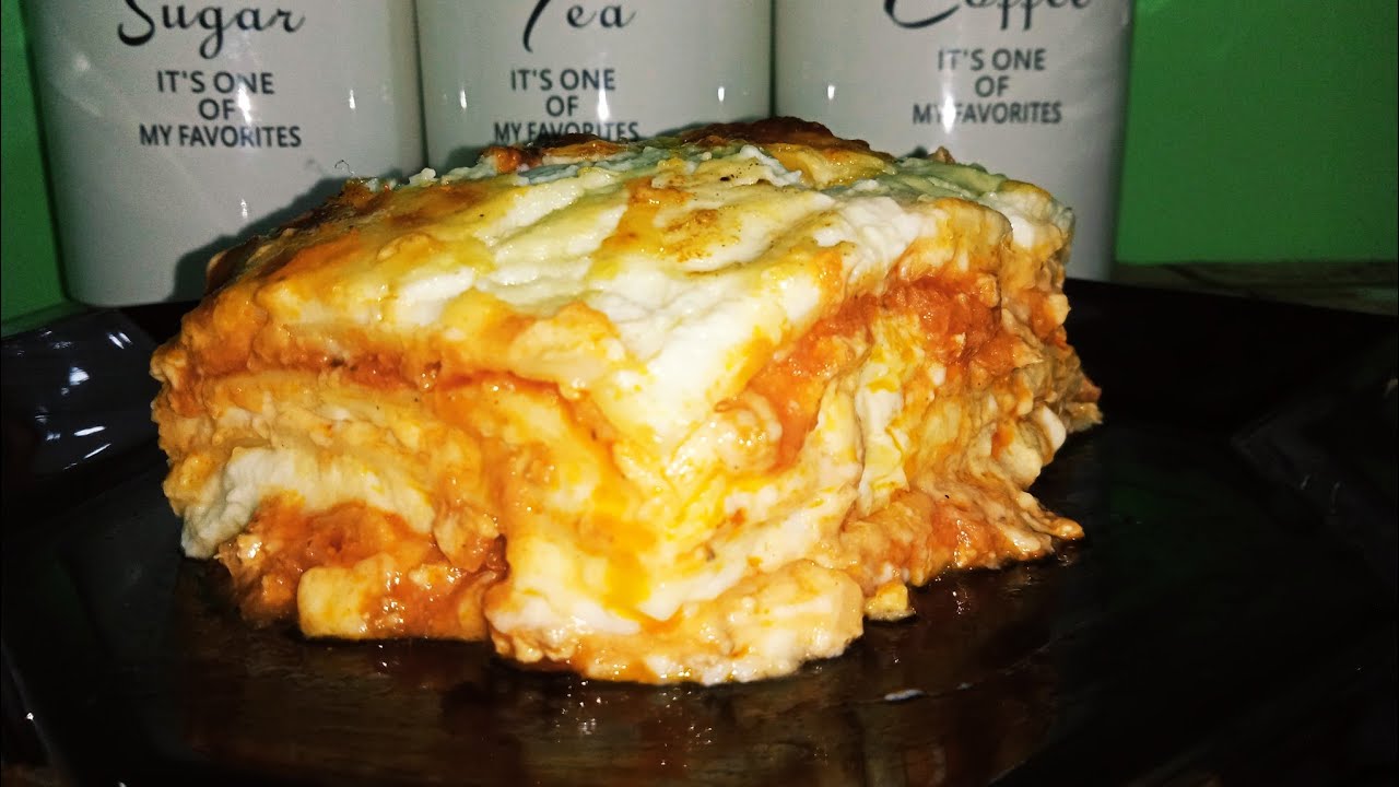 LAZANJE sa mlevenim mesom i bešamel sosom, extra recept
