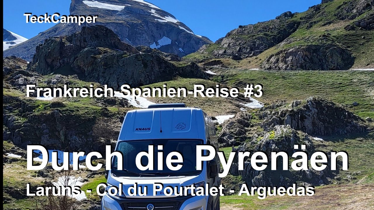 Pyrenäen, Col du Pourtalet, römisches Aquädukt, Arguedas, Frankreich-Spanien-Reise Teil 3