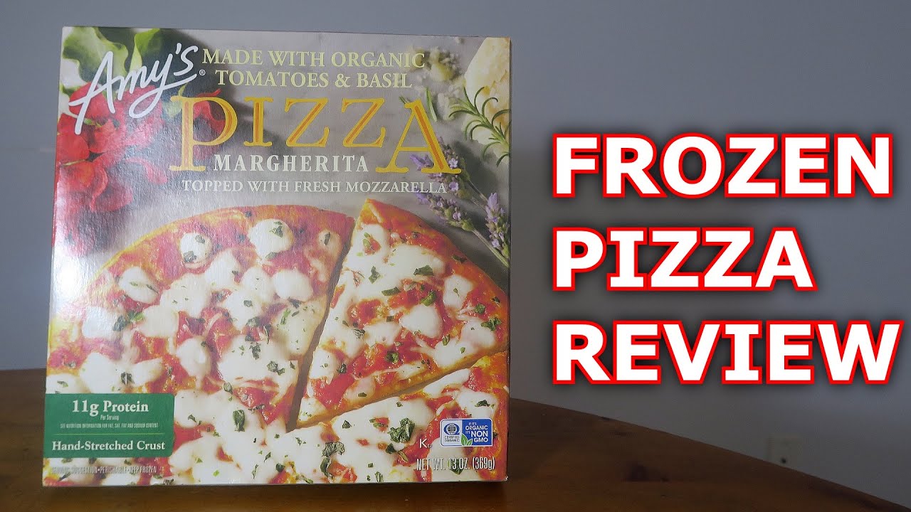 Amy's Pizza Margherita Frozen  Pizza Review