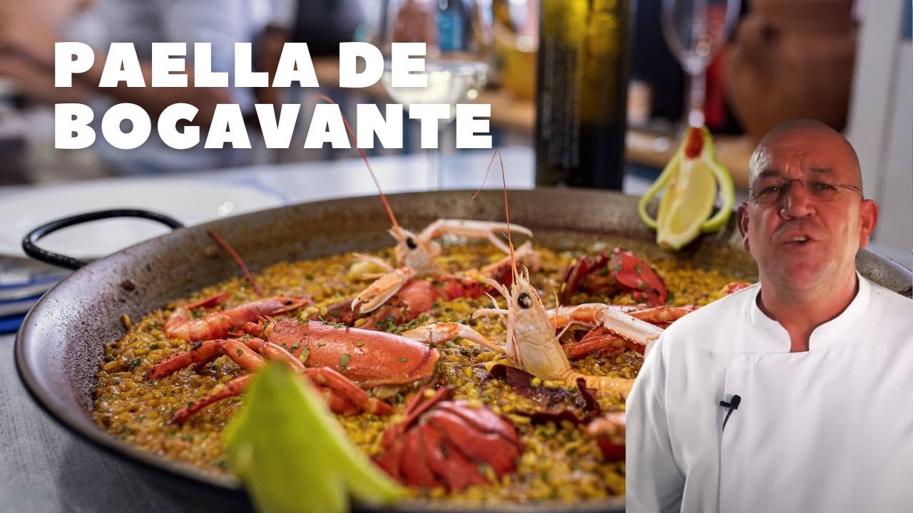 Receta de Paella de Bogavante!