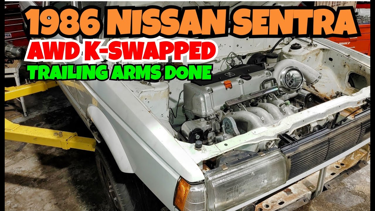 🔥AWD K-SWAPPED 1986 NISSAN SENTRA ARMS DONE 🔥