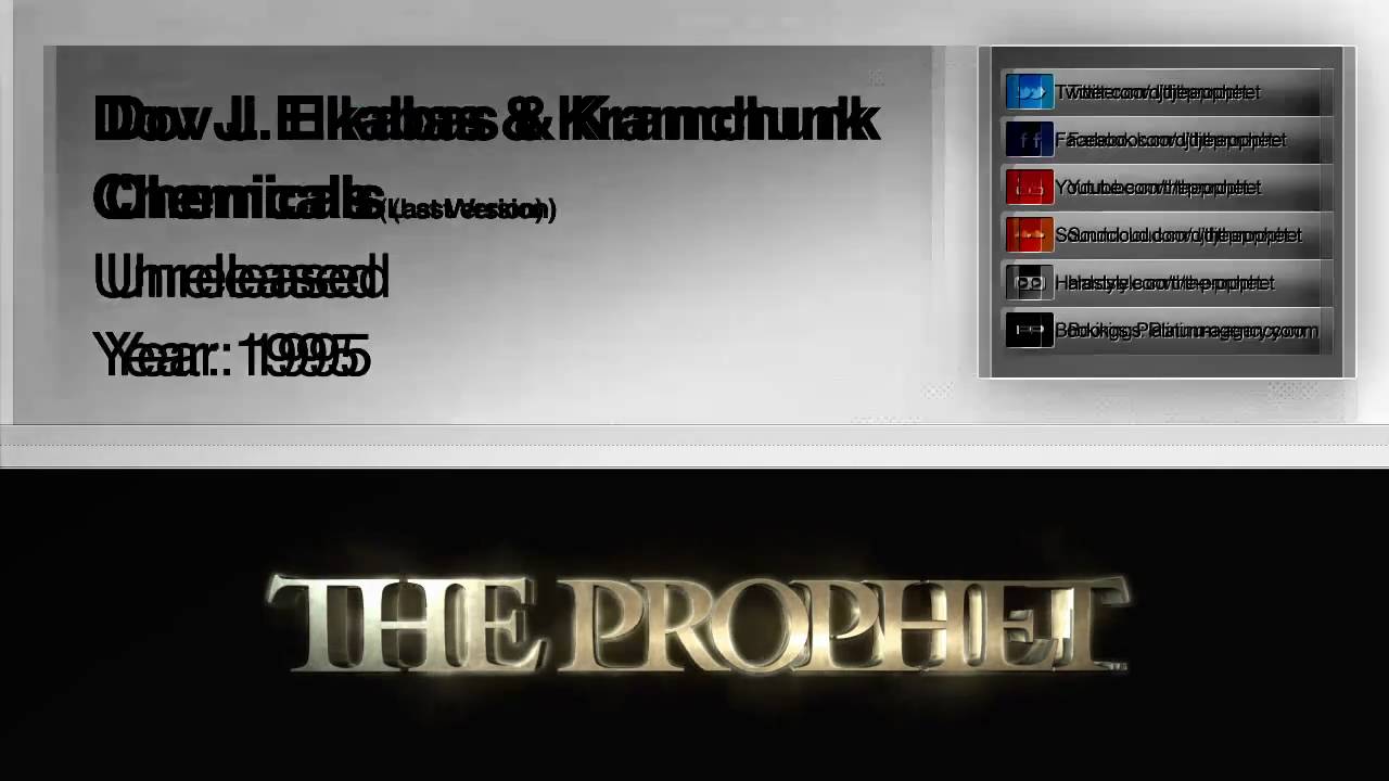 Dov J. Elkabas & Kramchunk - Chemicals  (Last Version) (1995) (Unreleased)
