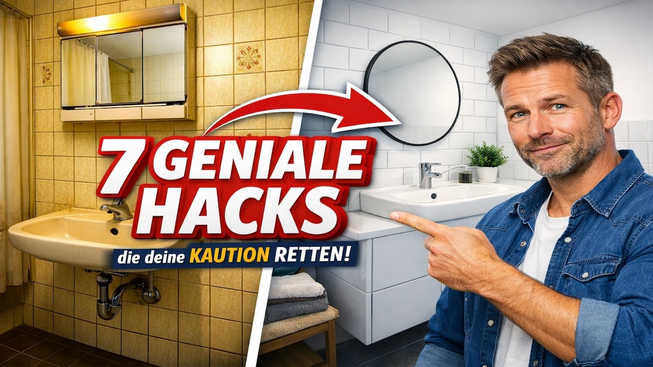 7 geniale Mietwohnung-Hacks, die deine Kaution retten