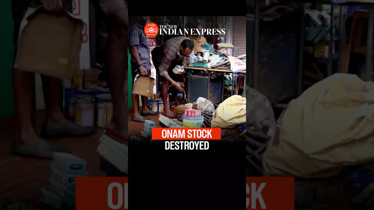 Flash floods batter Kerala's Ranni; traders count heavy losses as Onam stock destroyed