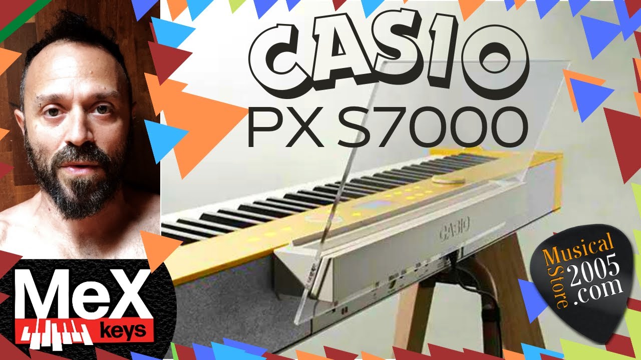 Casio PX S7000 by MeX @musicalstore2005 (Subtitles)