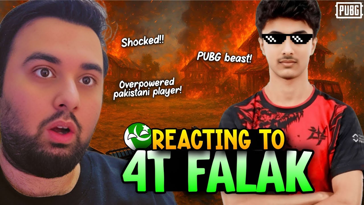 Reacting to Pakistan's Overpowered Player 4T FALAK 😮🔥 | EWC Highlights etc