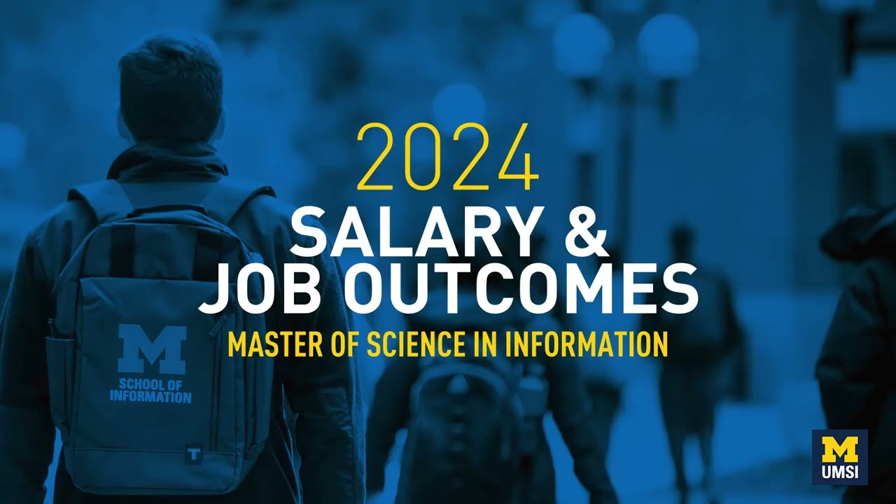 Salary and Job Outcomes - Master of Science in Information