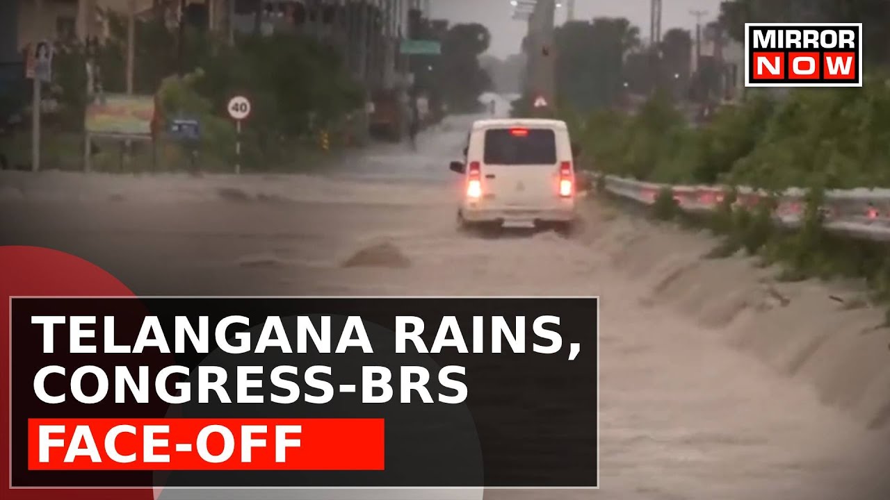 Telangana Infrastructure Collapse, Congress & BRS Exchange Jibes, What For Common Man?  | News At 7
