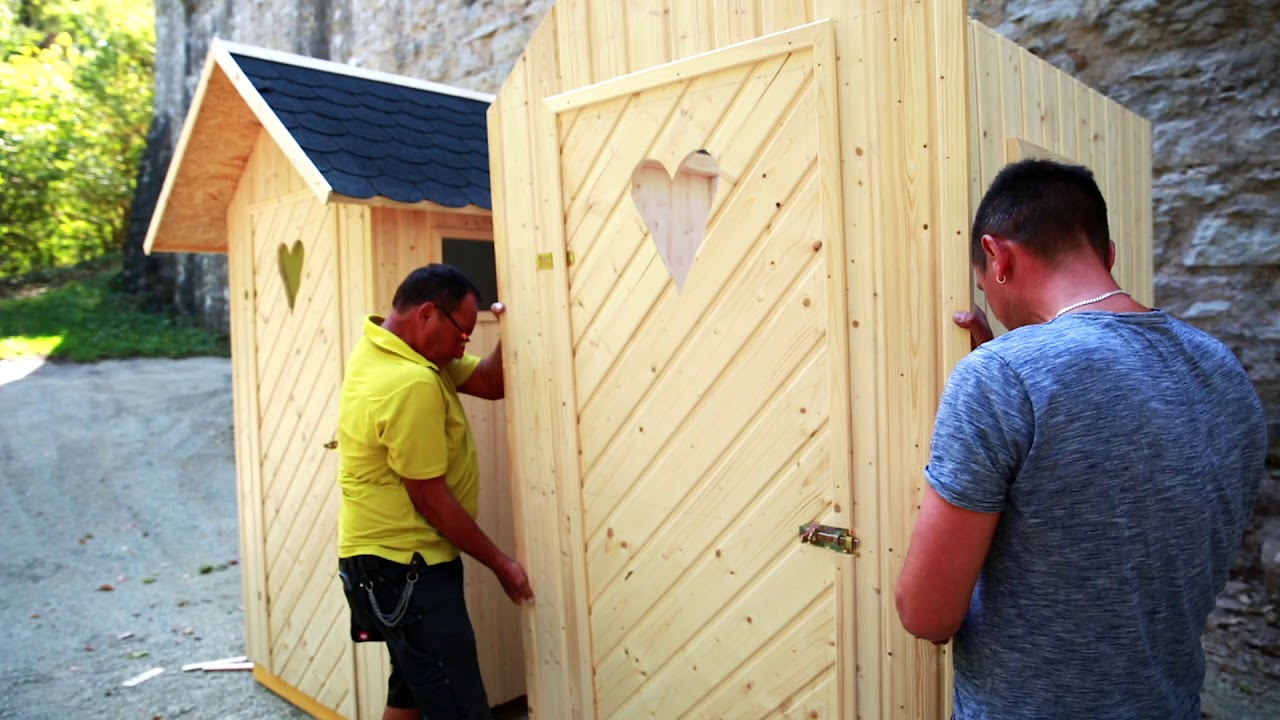 SoWaFlex - Flexi die Gartentoilette