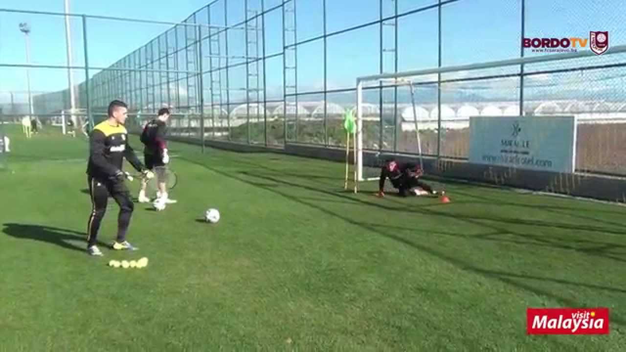 Trening golmana Fudbalskog kluba Sarajevo