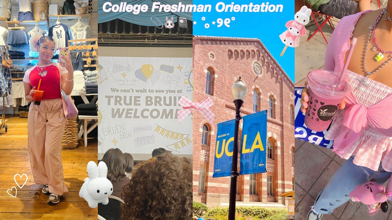 Ucla Freshman Orientation: boba, exploring, getting bruinized, etc!🍓📎📓
