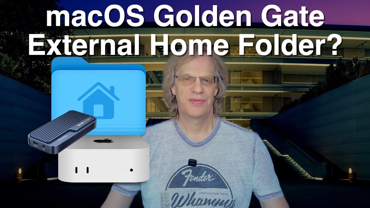 macOS Golden Gate: обновление работы с внешней папкой пользователя